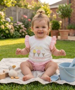 Conjunto algodón y bambula HELLO SUMMER