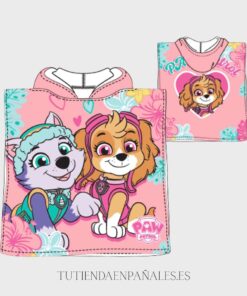 Poncho playa PATRULLA CANINA Skye