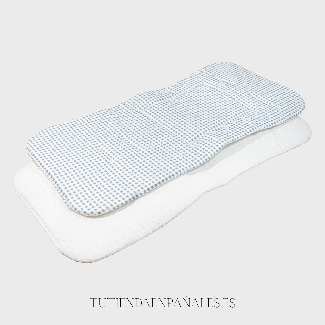 Colchoneta universal reversible modelo VICHY PLUMETI - Imagen 7