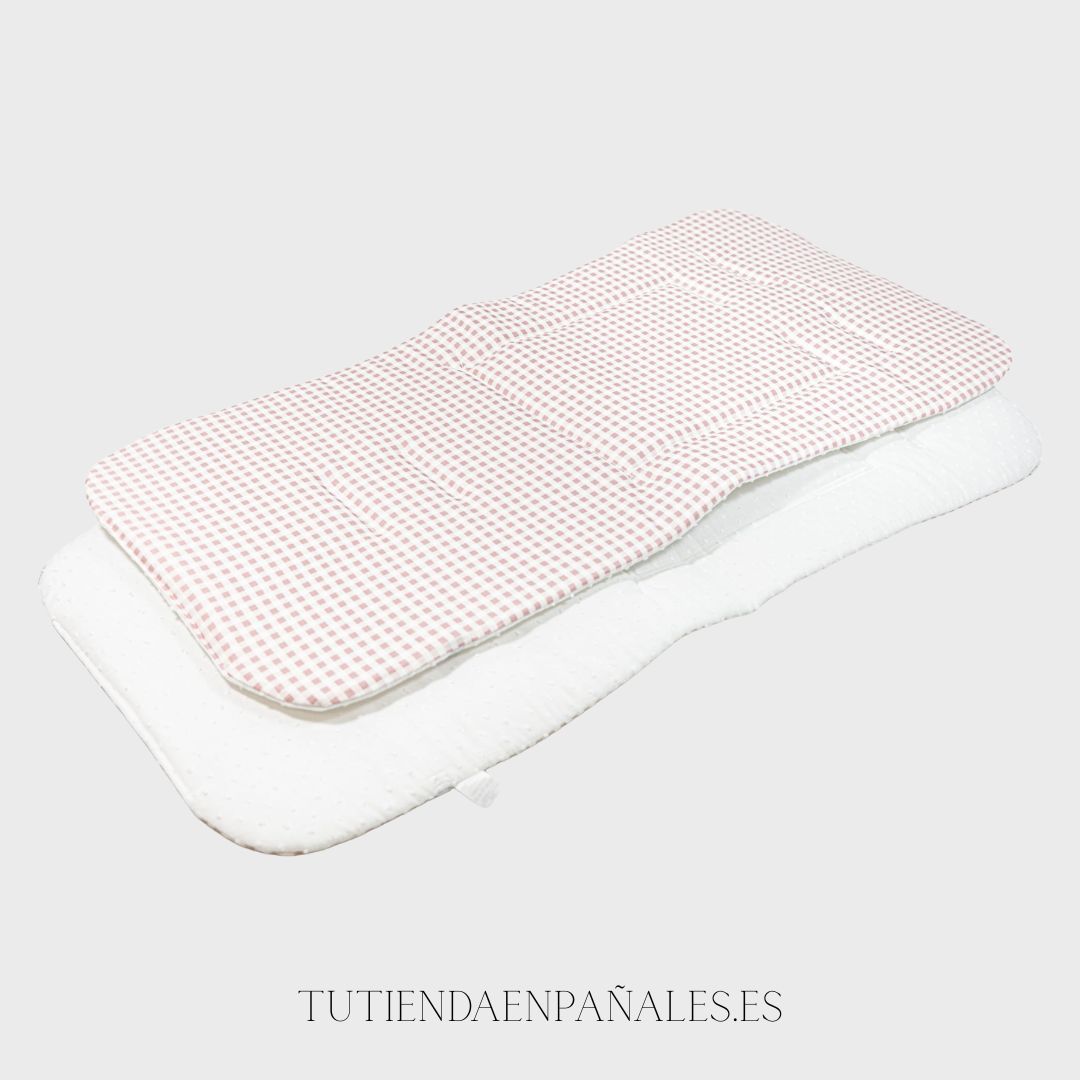 Colchoneta universal reversible modelo VICHY PLUMETI - Imagen 6