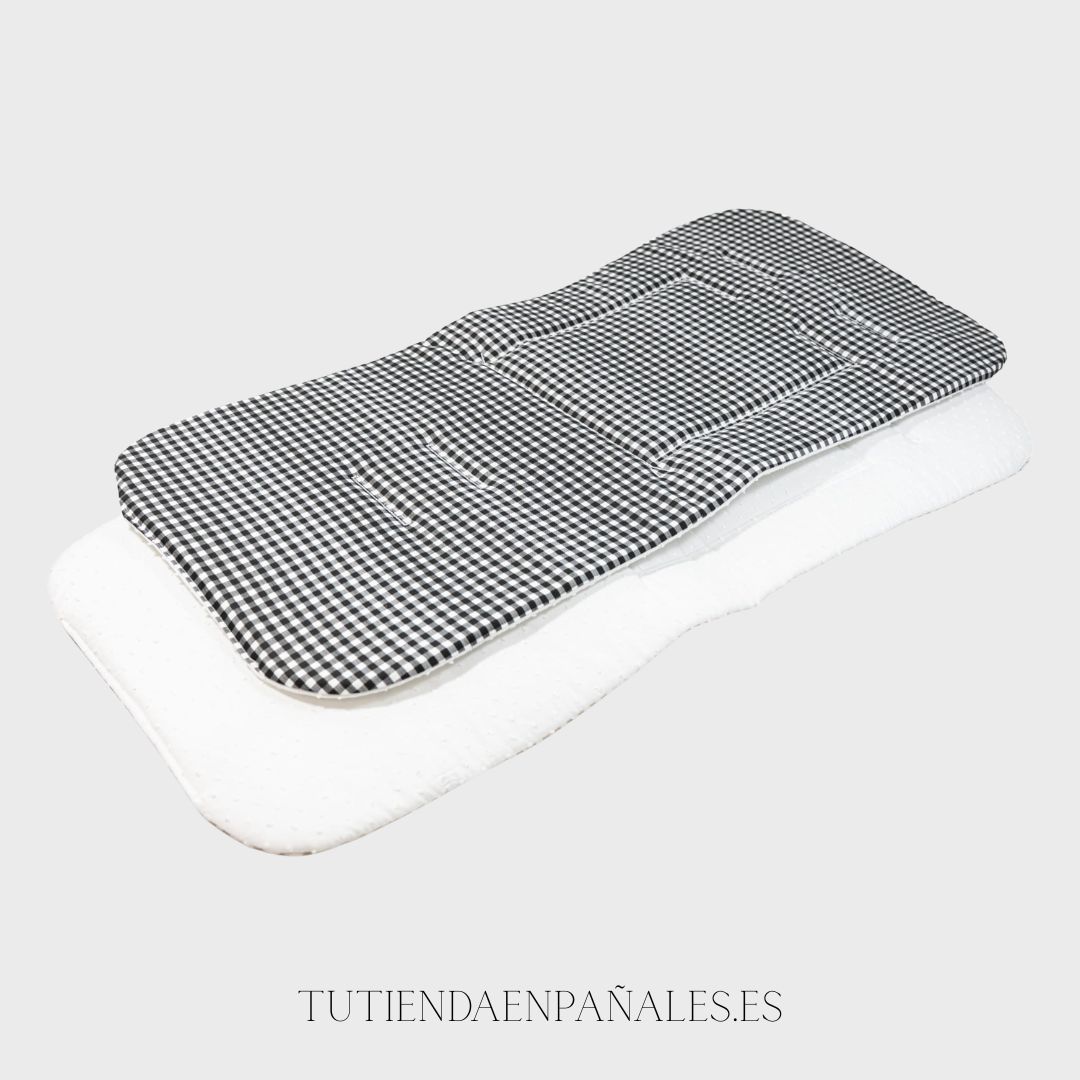 Colchoneta universal reversible modelo VICHY PLUMETI - Imagen 5