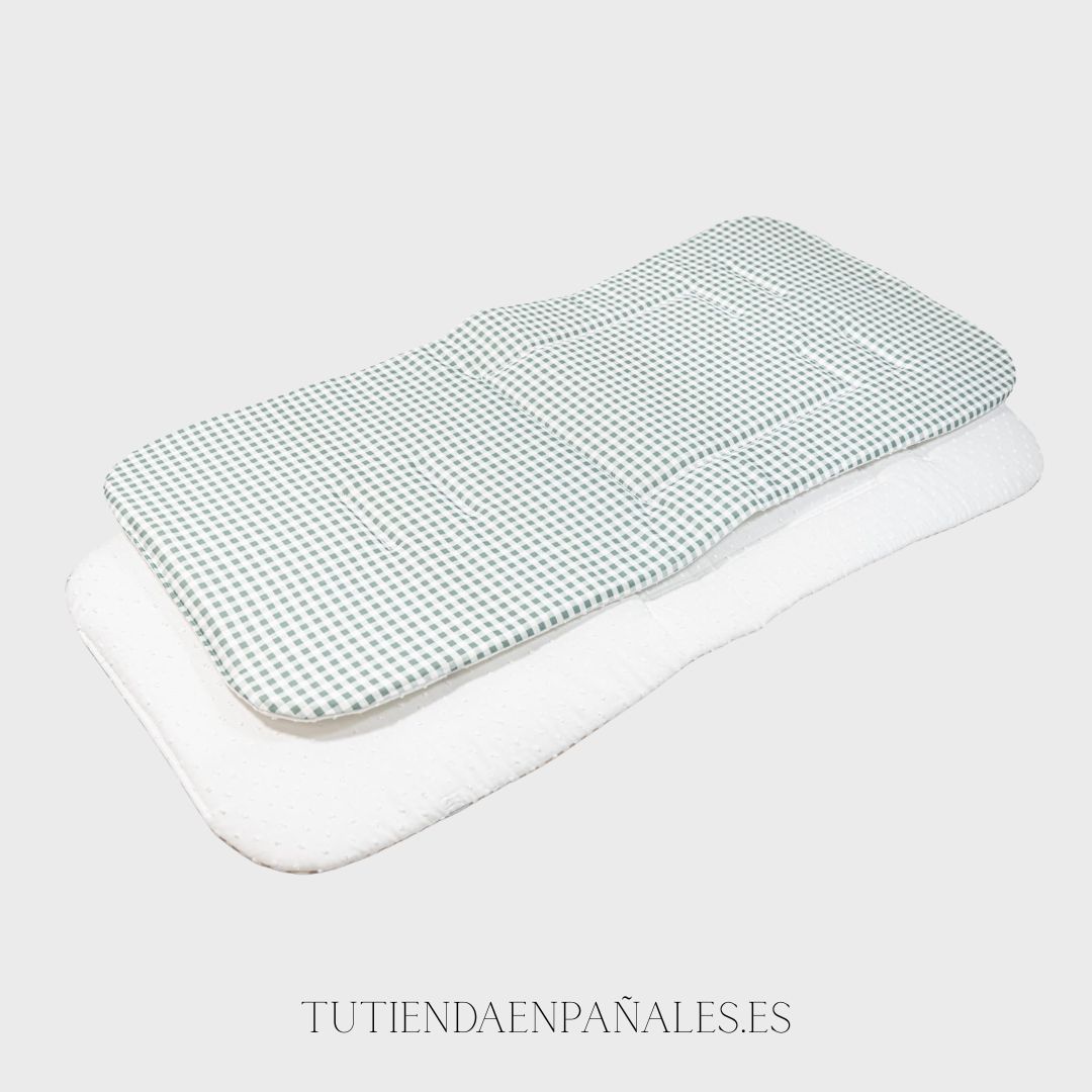 Colchoneta universal reversible modelo VICHY PLUMETI - Imagen 4