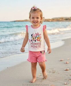 Conjunto infantíl algodón MINNIE HELADO