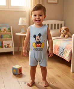 Pelele infantíl algodón MICKEY ESTRELLAS