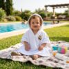 PONCHO toalla de baño oficial Real Madrid