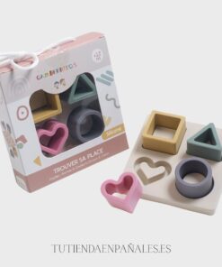 Juego didáctico silicóna FIGURAS