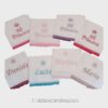 Gasa personalizada BAMBULA blanca