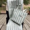 Set funda y bolso modelo RAYAS MARINE