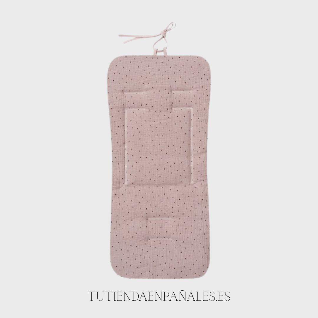 Colchoneta reversible MUSELINA PUNTO ESTRELLA
