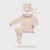 Conjunto lana 3 piezas Juliana TACHONES BODOQUES