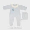 Conjunto de lana 3 piezas modelo CALADO BATISTA