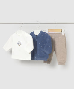 Chandal 3 piezas Mayoral CAR blueberry