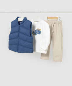 Conjunto chaleco Mayoral FORMULA ONE azul