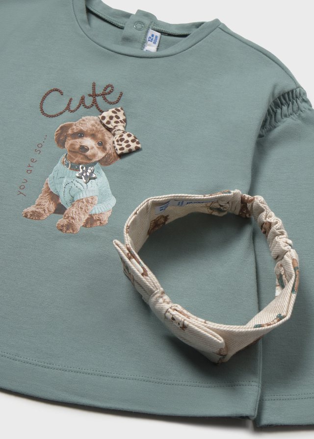 Chandal leggings con diadema Mayoral PERRITA MOÑA - Imagen 7