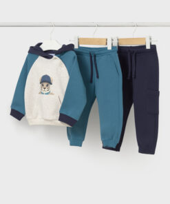 Chandal 3 piezas 2 pantalones Mayoral TIGRE