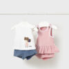 Conjunto 2 piezas algodón Mayoral NIÑA COLETAS rosa