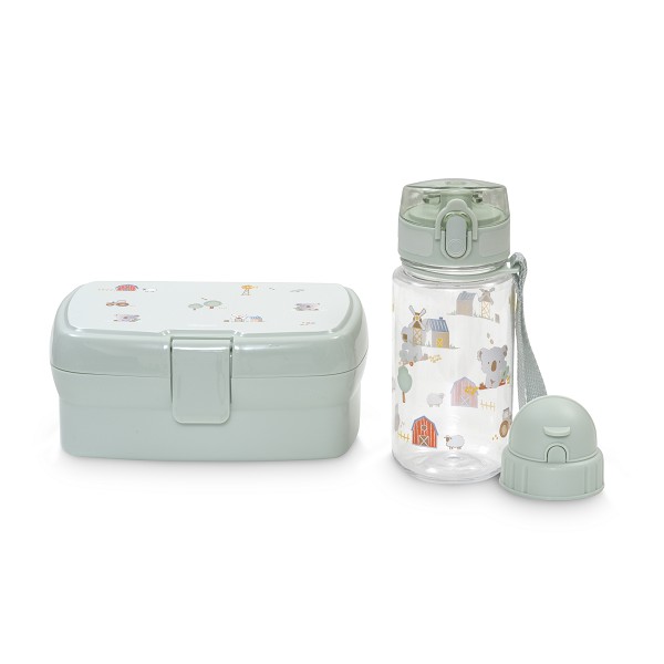 Set ALIMENTACIÓN fiambrera y botella de agua con 2 boquillas - Imagen 5