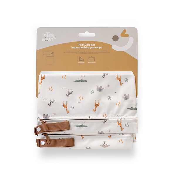 PACK 2 BOLSAS ROPA IMPERMEABLE modelo granja - Imagen 5