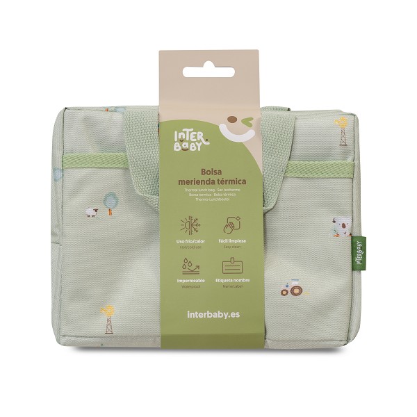 BOLSA TÉRMICA MERIENDA modelo granja - Imagen 11