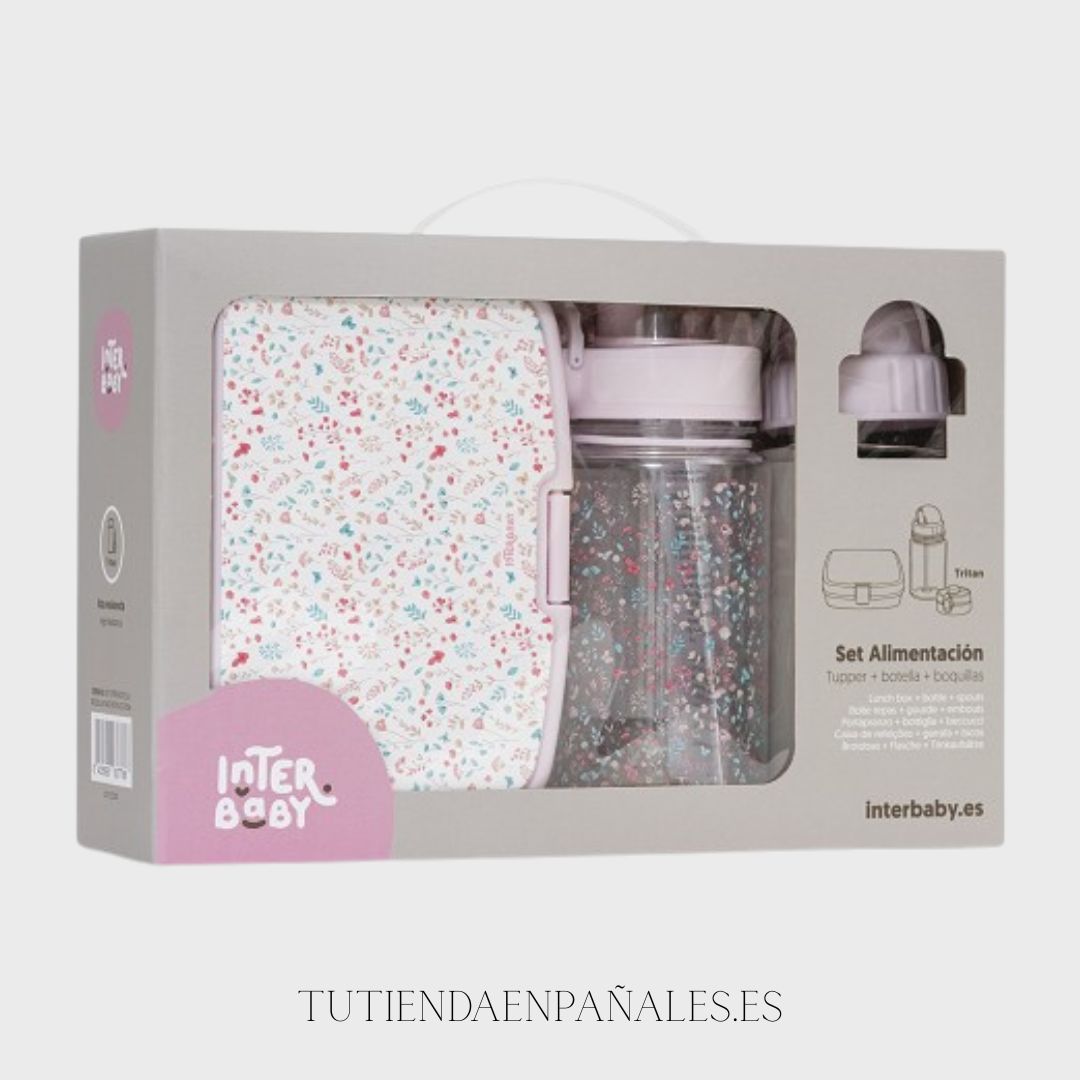 Set ALIMENTACIÓN fiambrera y botella de agua con 2 boquillas - Imagen 10