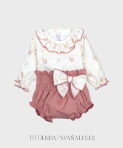 Conjunto pololo 2 piezas LAZADA nude