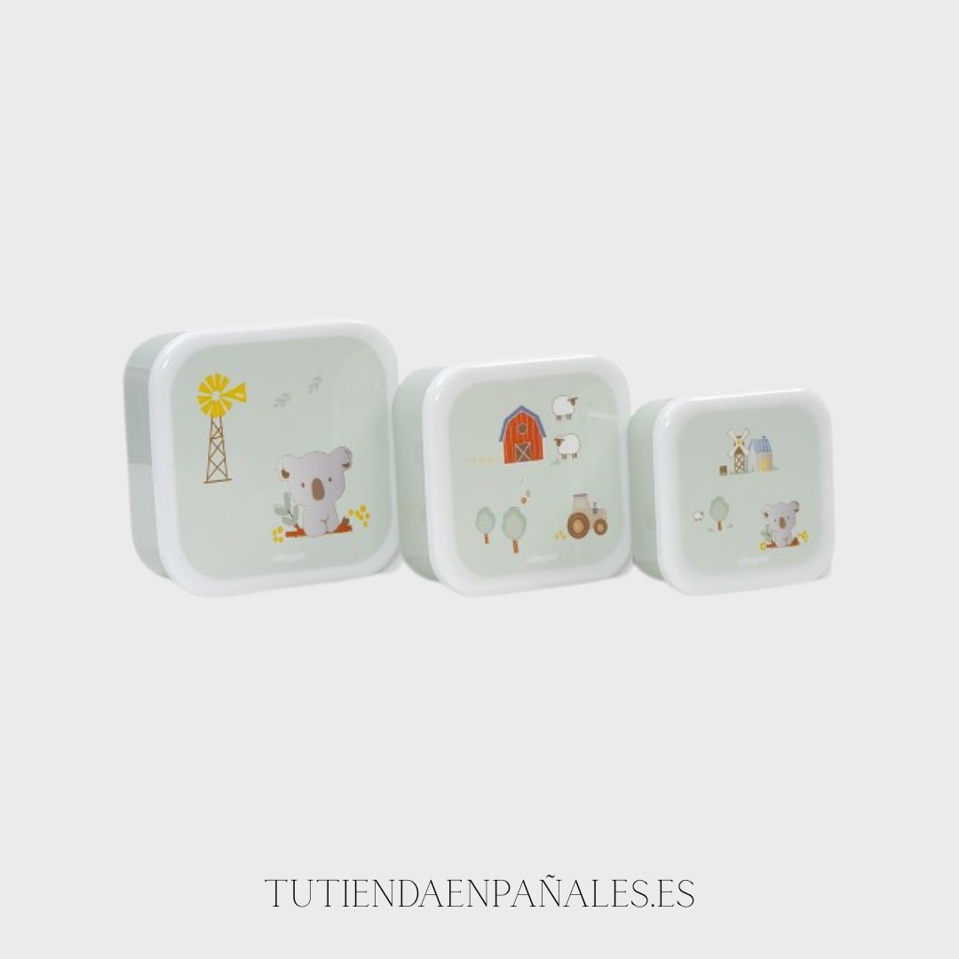 SET DESAYUNO 3 PIEZAS modelo granja