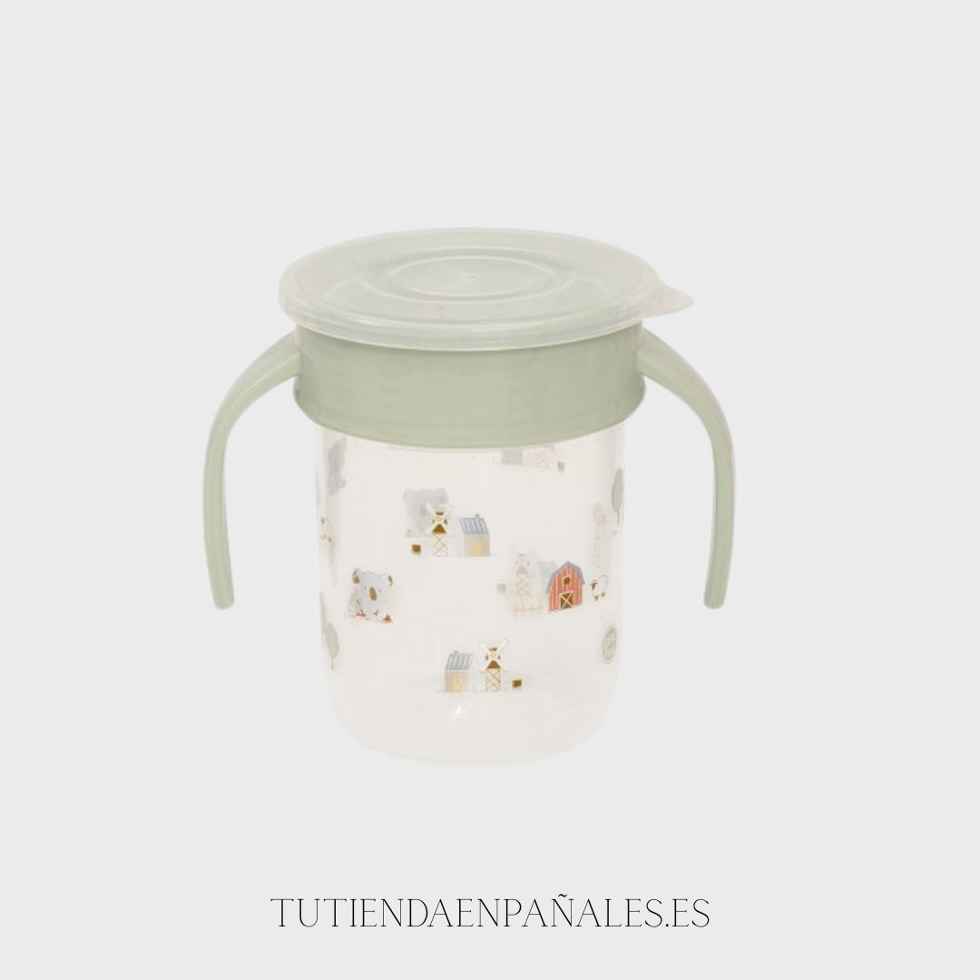 VASO ANTIGOTEO APRENDIZAJE modelo granja