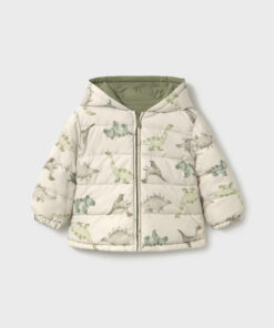 Chaquetón reversible Mayoral DINO verde