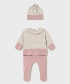 Conjunto polainas y gorro Mayoral CUELLO VOLANTE