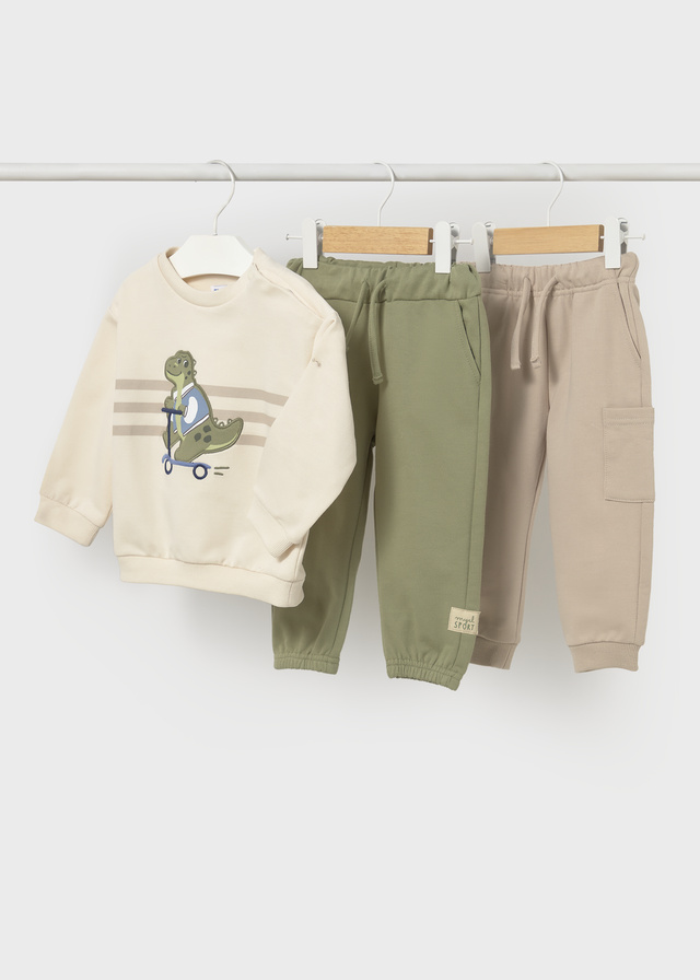 Chandal 2 pantalones Mayoral DINO PATINETE - Imagen 4