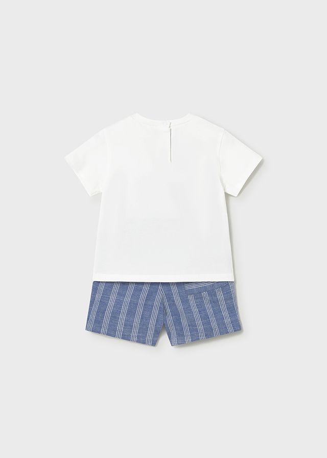 Conjunto bermuda lino Mayoral CARS - Imagen 4