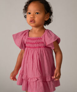 Vestido plumeti Mayoral FUCSIA