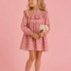 Vestido infantíl manga larga modelo MÓNACO